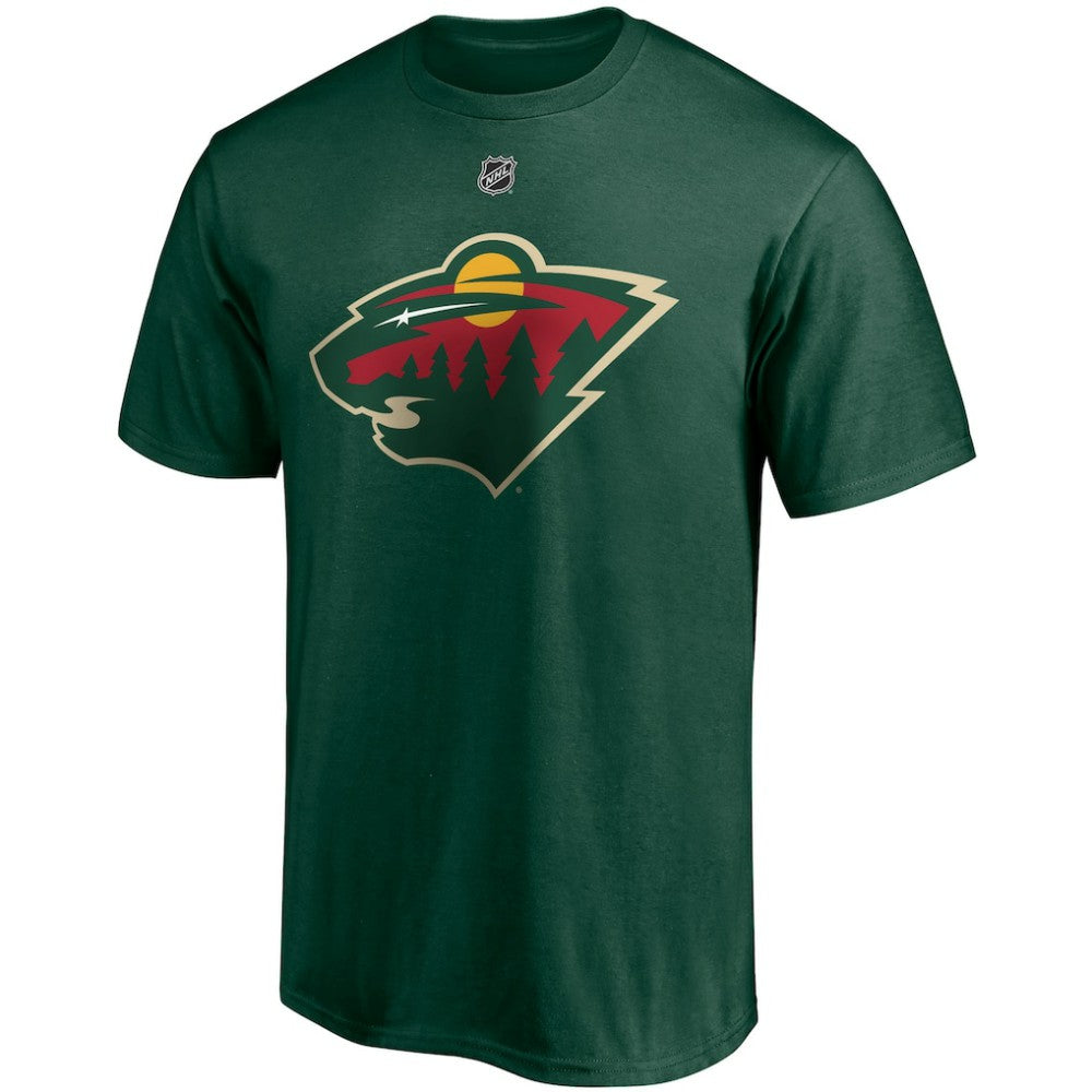 Kirill Kaprizov Minnesota Wild Fanatics Authentic Stack Name & Number T-Shirt - Green | Fanatics Clearance