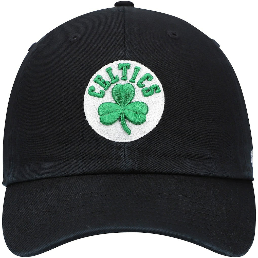 47 brand Boston Celtics '47 Core Logo Clean Up Adjustable Hat Black