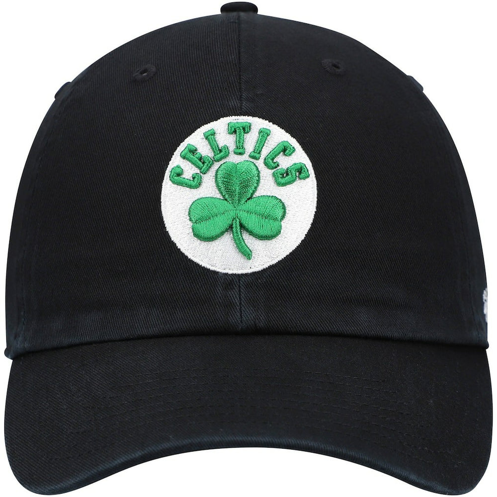 47 brand Boston Celtics '47 Core Logo Clean Up Adjustable Hat Black