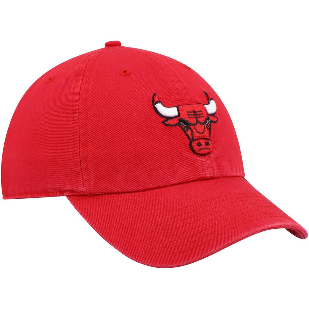 47 brand Chicago Bulls '47 Core Logo Clean Up Adjustable Hat Red