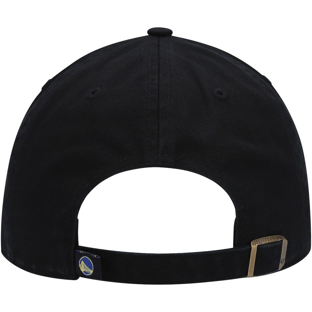 47 brand Golden State Warriors '47 Core Logo Clean Up Adjustable Hat Black