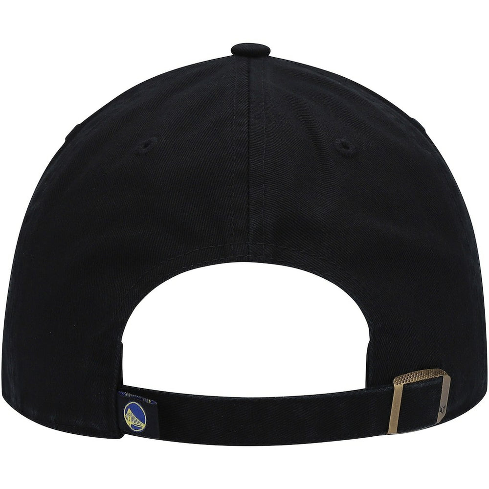 47 brand Golden State Warriors '47 Core Logo Clean Up Adjustable Hat Black