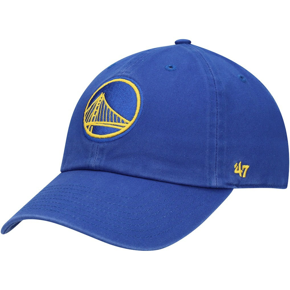 47 brand Golden State Warriors '47 Core Logo Clean Up Adjustable Hat Royal