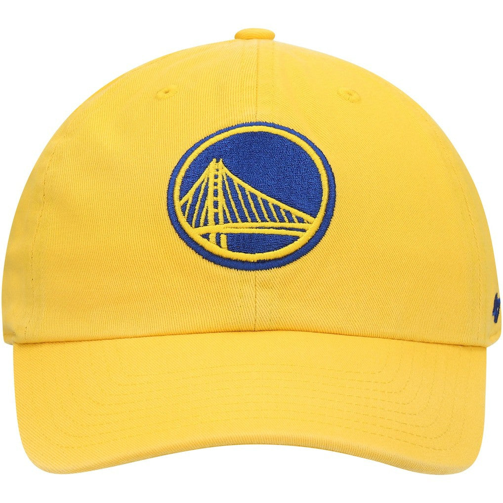 47 brand Golden State Warriors '47 Core Logo Clean Up Adjustable Hat Gold