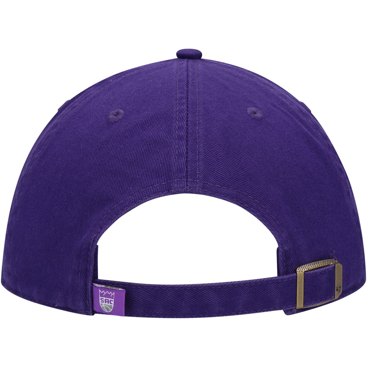 47 brand Sacramento Kings '47 Core Logo Clean Up Adjustable Hat Purple