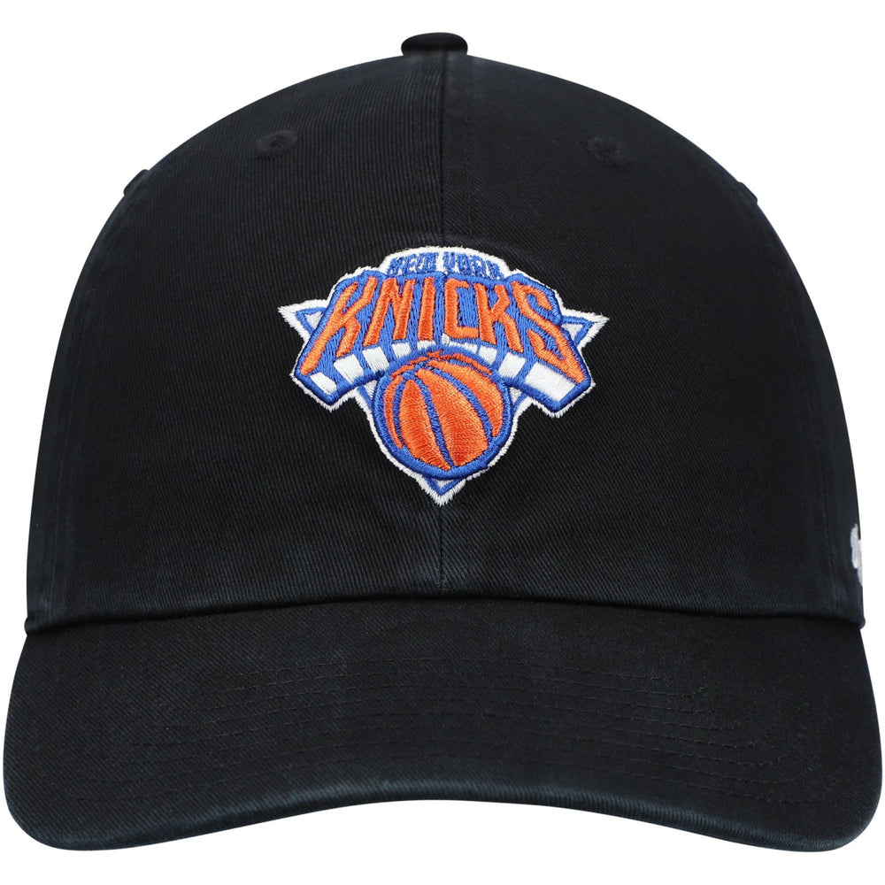 47 brand New York Knicks '47 Core Logo Clean Up Adjustable Hat Black