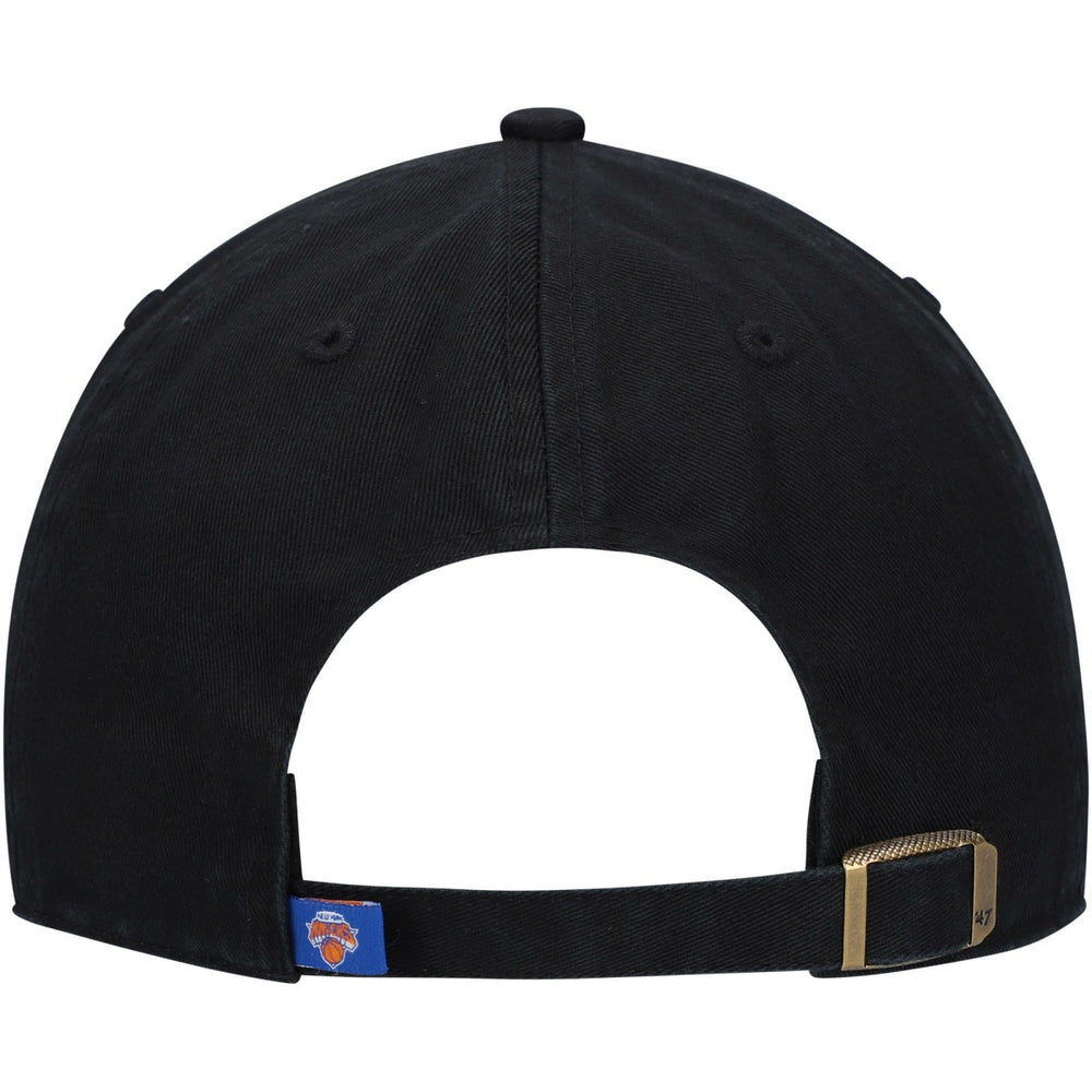 47 brand New York Knicks '47 Core Logo Clean Up Adjustable Hat Black
