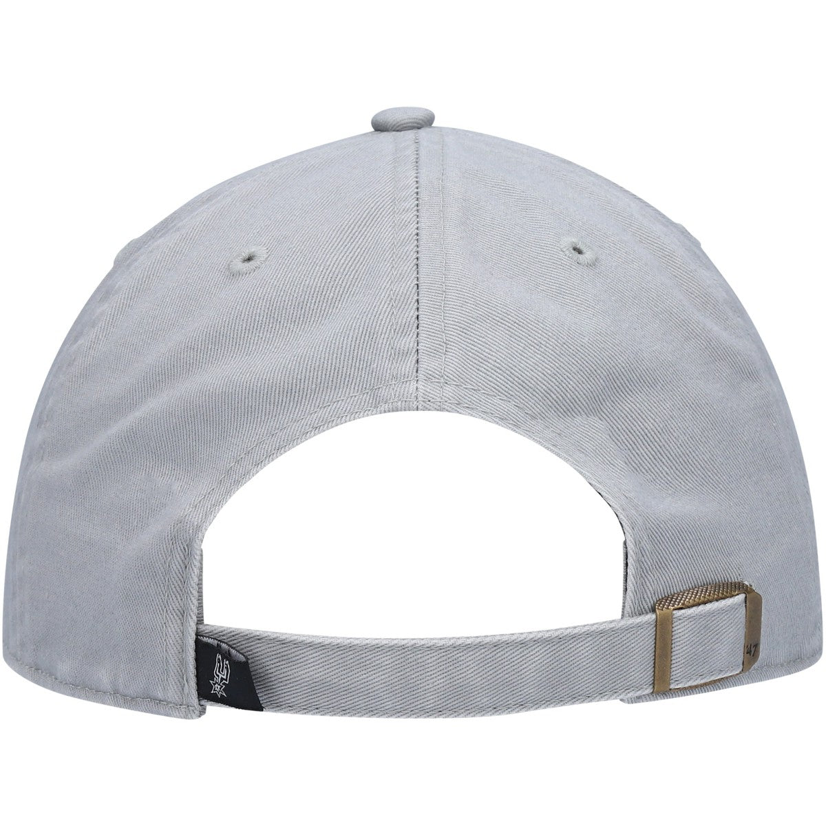 47 brand San Antonio Spurs '47 Core Logo Clean Up Adjustable Hat Gray
