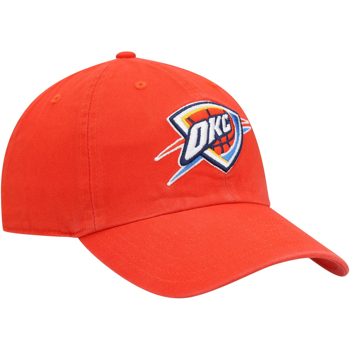 47 brand Oklahoma City Thunder '47 Core Logo Clean Up Adjustable Hat Orange