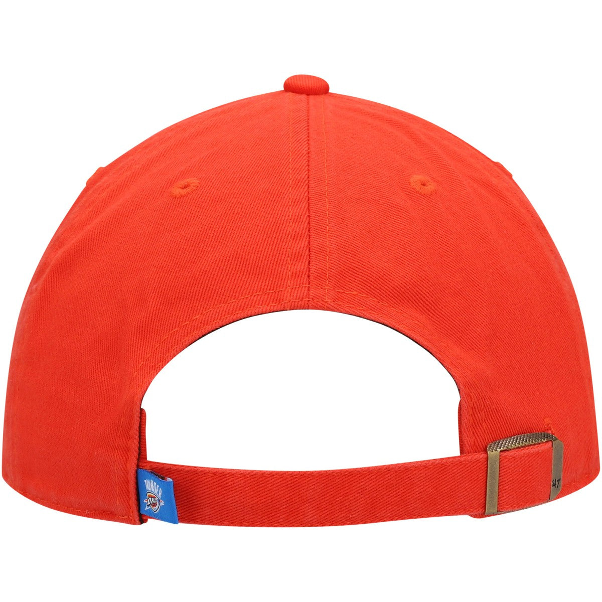 47 brand Oklahoma City Thunder '47 Core Logo Clean Up Adjustable Hat Orange