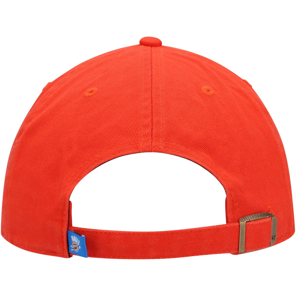 47 brand Oklahoma City Thunder '47 Core Logo Clean Up Adjustable Hat Orange