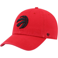 47 brand Toronto Raptors '47 Core Logo Clean Up Adjustable Hat Red