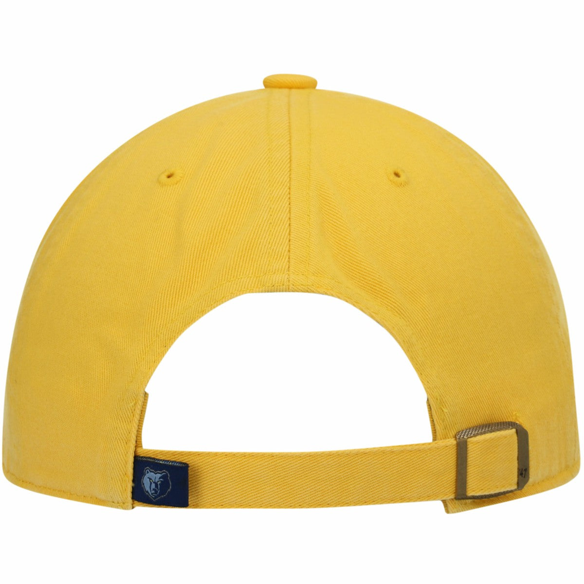 47 brand Memphis Grizzlies '47 Core Logo Clean Up Adjustable Hat Gold