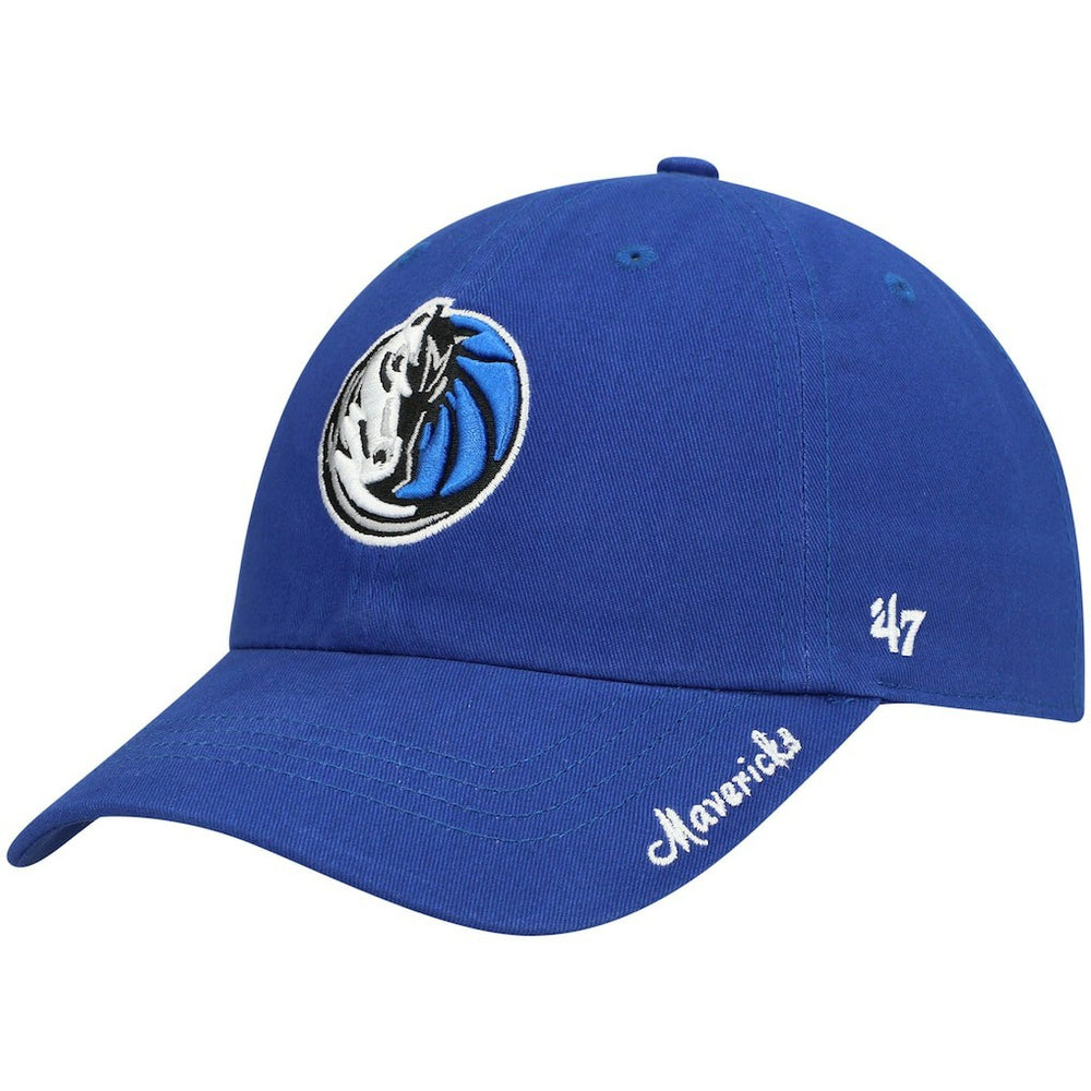 47 brand Dallas Mavericks '47 Women's Miata Clean Up Logo Adjustable Hat Blue