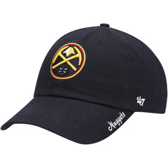 47 brand Denver Nuggets '47 Women's Miata Clean Up Logo Adjustable Hat Navy