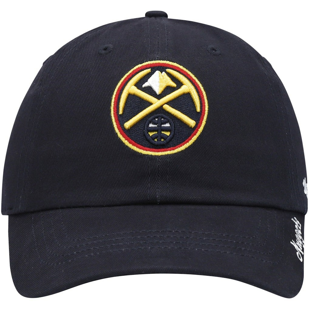 47 brand Denver Nuggets '47 Women's Miata Clean Up Logo Adjustable Hat Navy