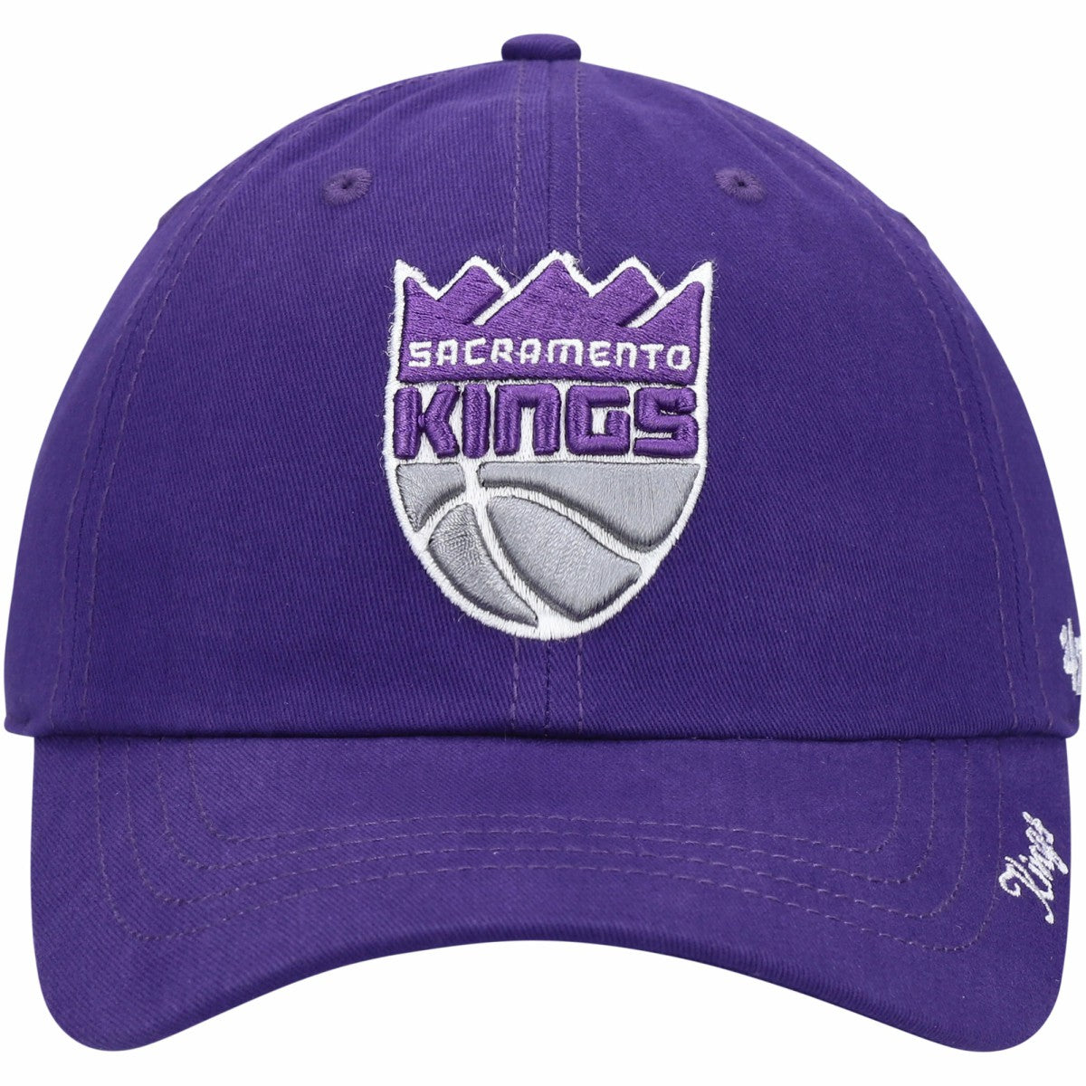 47 brand Sacramento Kings '47 Women's Miata Clean Up Logo Adjustable Hat Purple