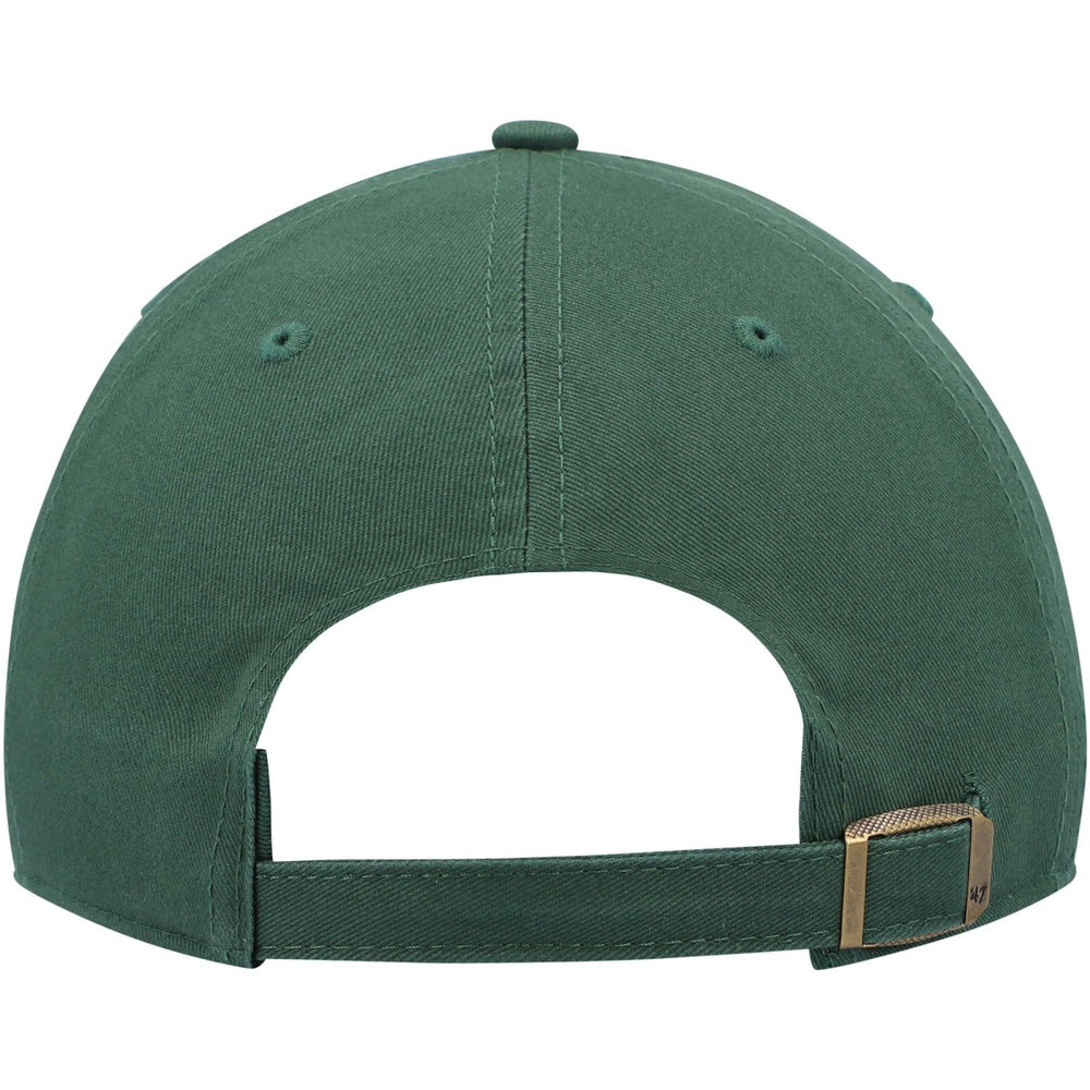 47 brand Milwaukee Bucks '47 Women's Miata Clean Up Logo Adjustable Hat Hunter Green