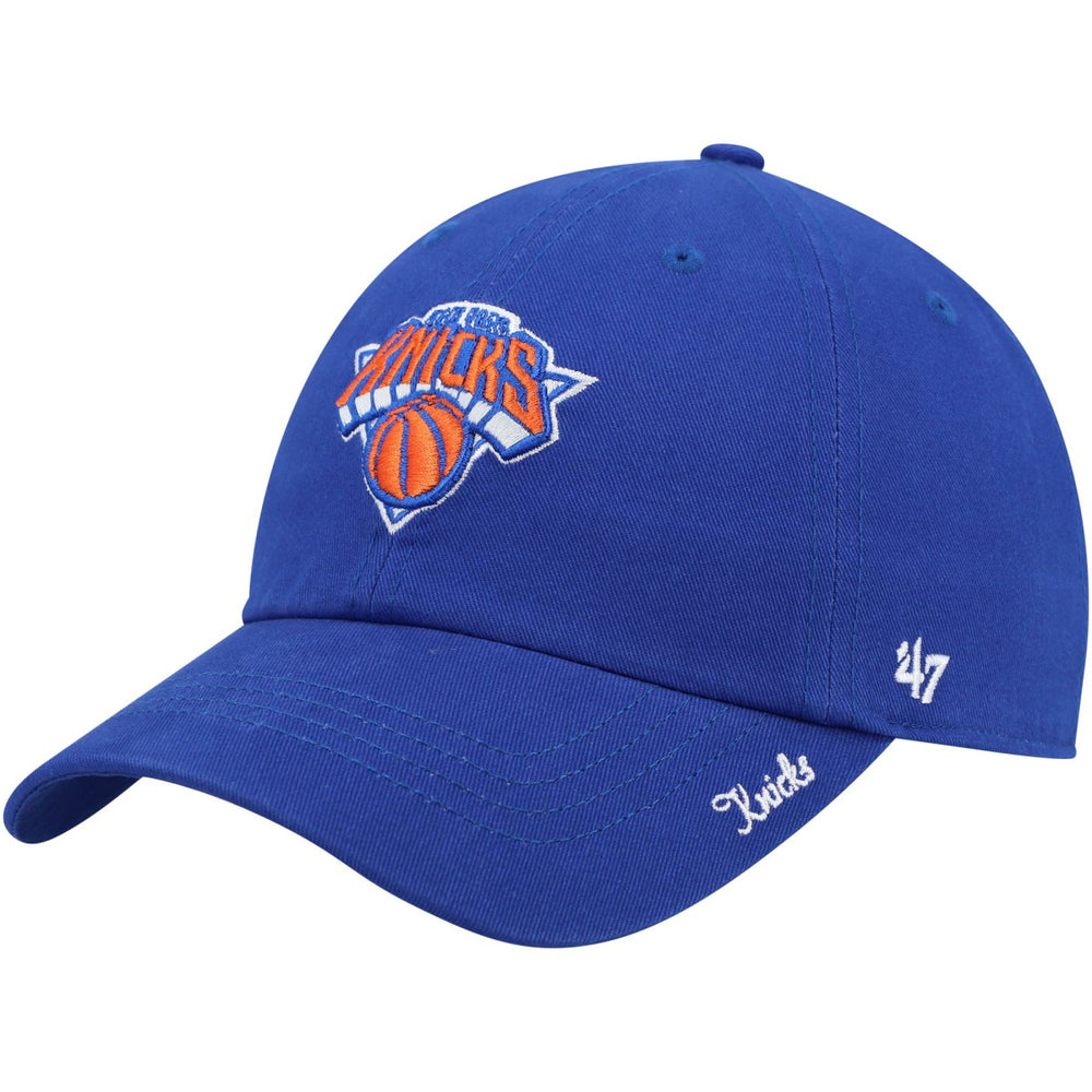 47 brand New York Knicks '47 Women's Miata Clean Up Logo Adjustable Hat Blue