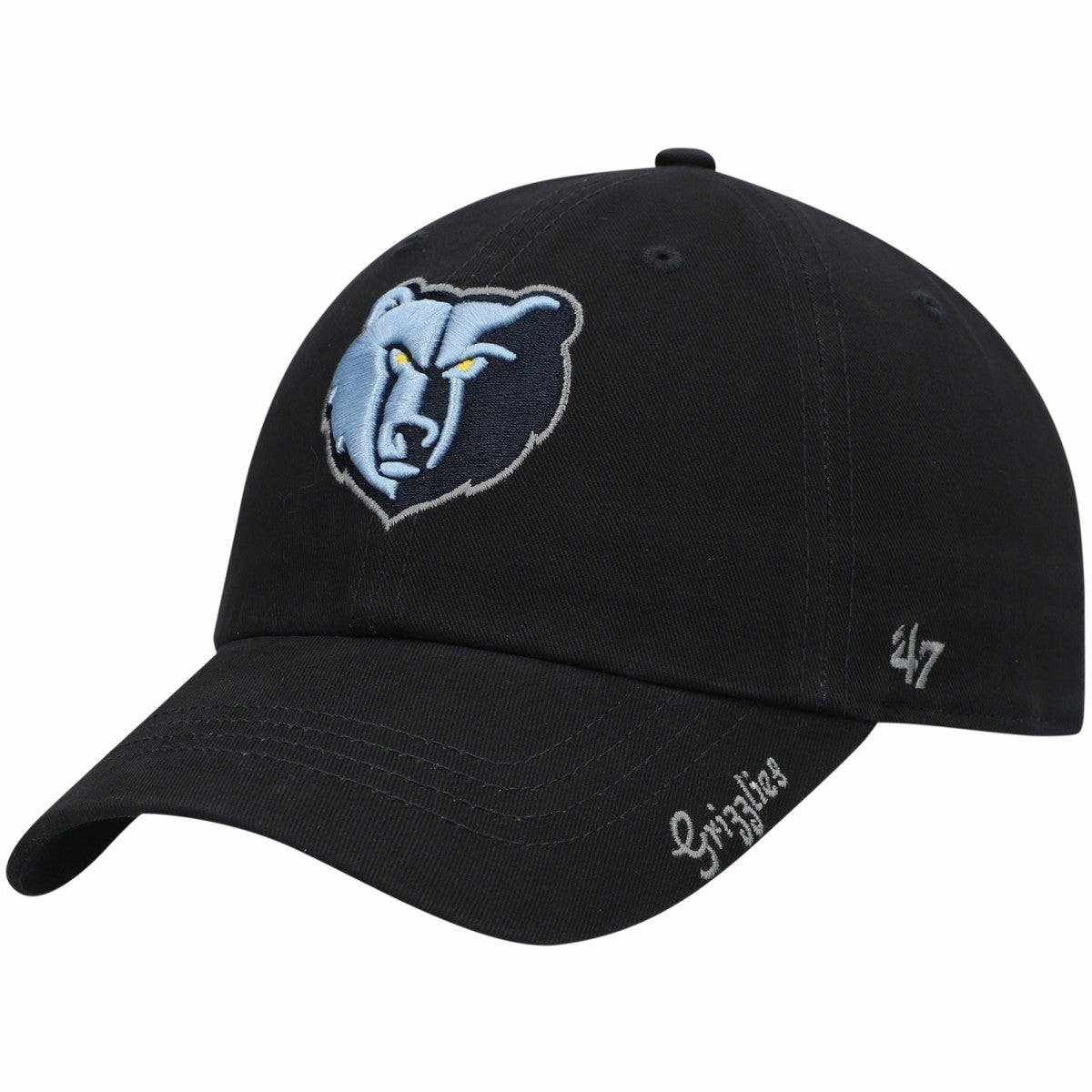 47 brand Memphis Grizzlies '47 Women's Miata Clean Up Logo Adjustable Hat Navy