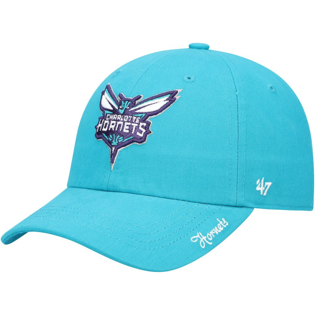 47 brand Charlotte Hornets '47 Women's Miata Clean Up Logo Adjustable Hat Teal