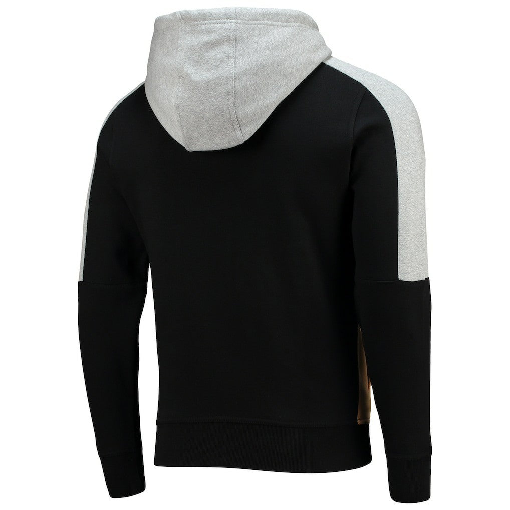 New Orleans Saints Starter Playoffs Color Block Full-Zip Hoodie - Black/Gold - NFL