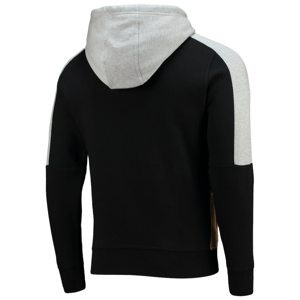 New Orleans Saints Starter Playoffs Color Block Full-Zip Hoodie - Black/Gold - NFL