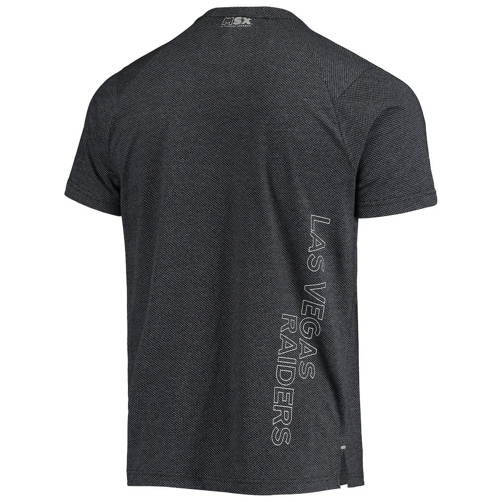 Las Vegas Raiders MSX by Michael Strahan Motivation Performance T-Shirt - Black - NFL