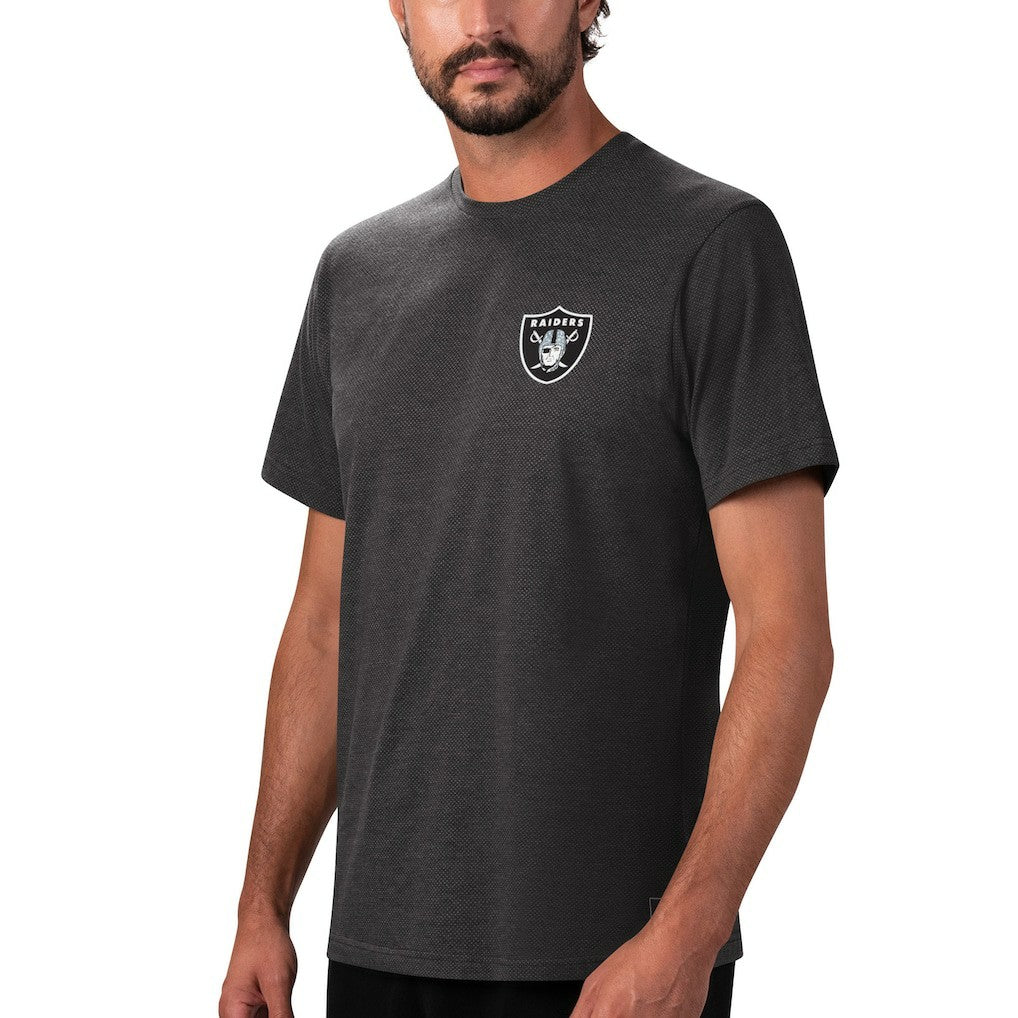 Las Vegas Raiders MSX by Michael Strahan Motivation Performance T-Shirt - Black - NFL