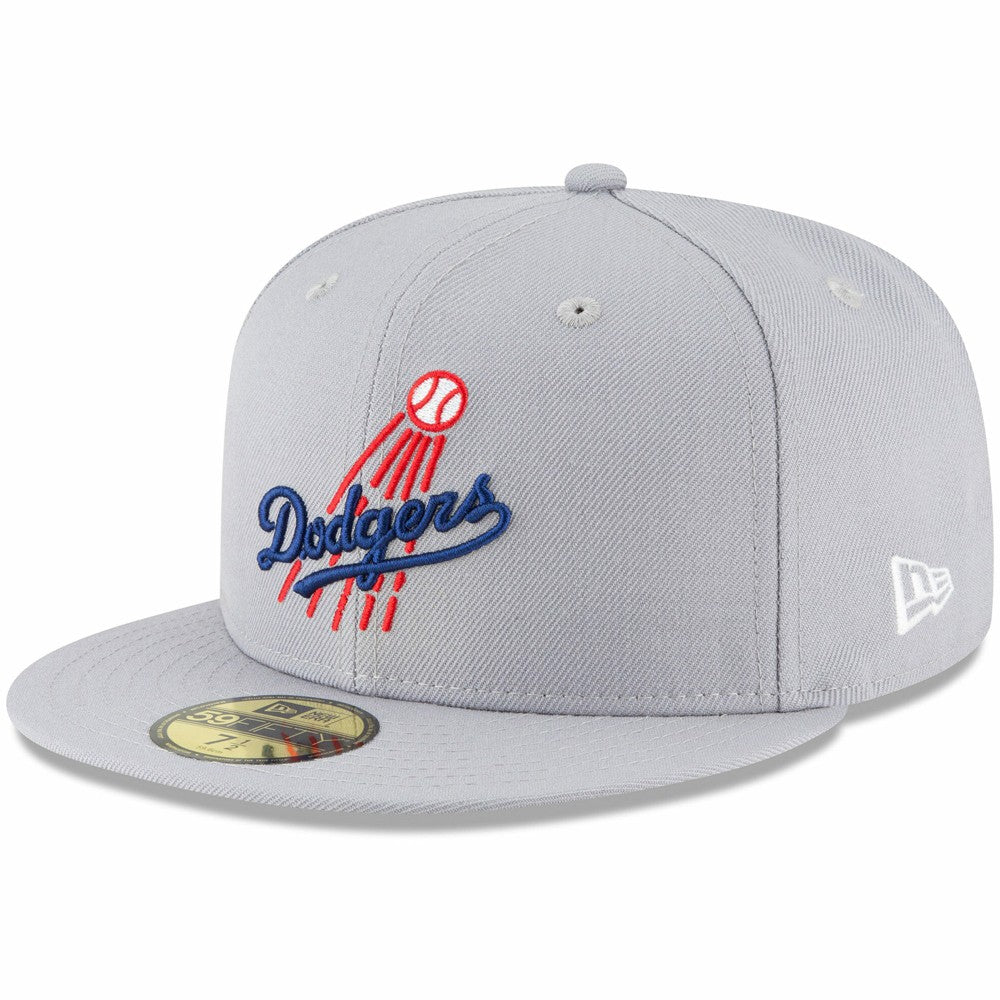 Los Angeles Dodgers New Era Cooperstown Collection Logo 59FIFTY Fitted Hat Discount