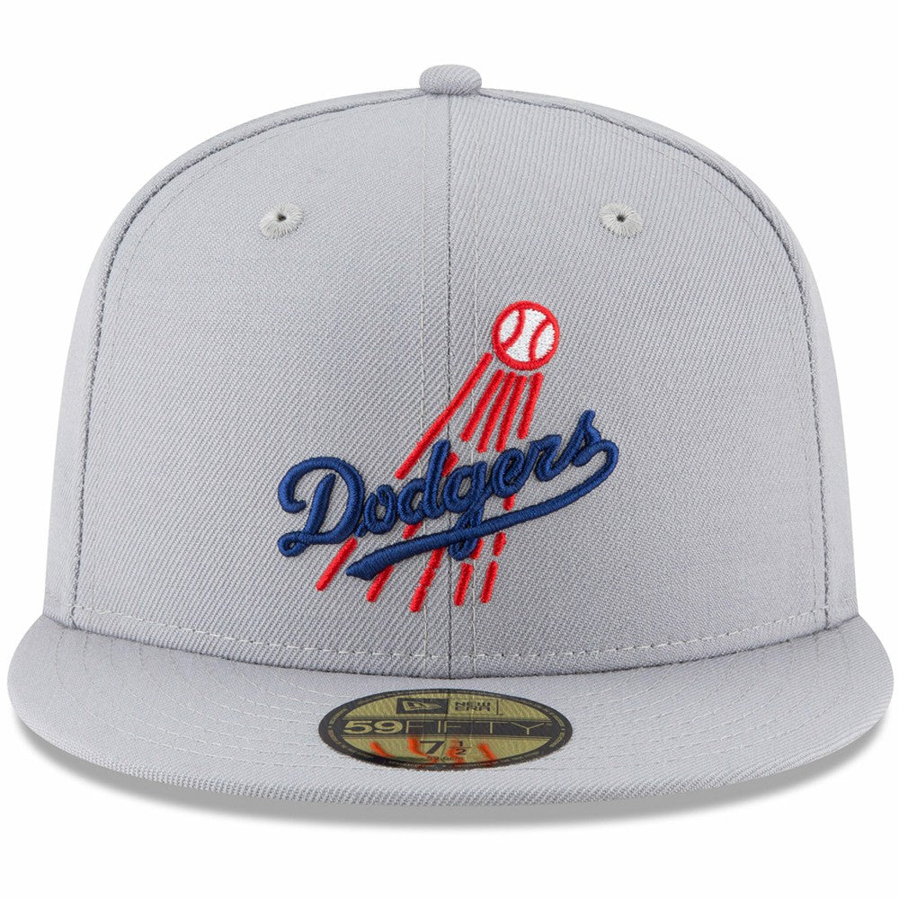 Los Angeles Dodgers New Era Cooperstown Collection Logo 59FIFTY Fitted Hat Discount