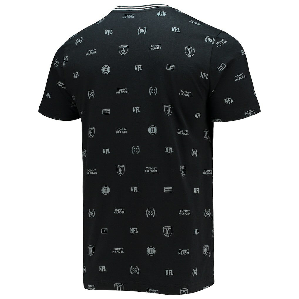 New Orleans Saints Tommy Hilfiger Essential Pocket T-Shirt - Black - NFL