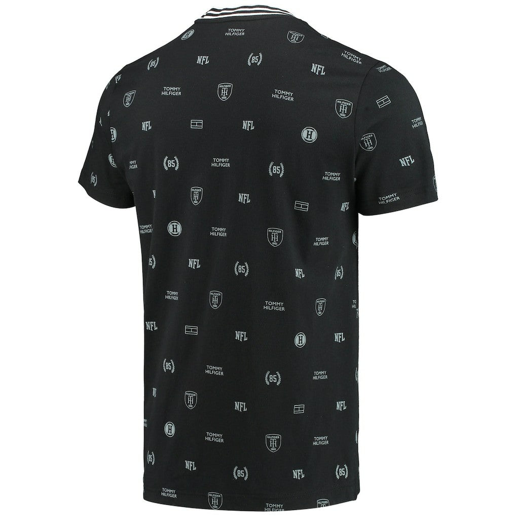 Pittsburgh Steelers Tommy Hilfiger Essential Pocket T-Shirt - Black - NFL