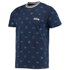Seattle Seahawks Tommy Hilfiger Essential Pocket T-Shirt - College Navy - NFL