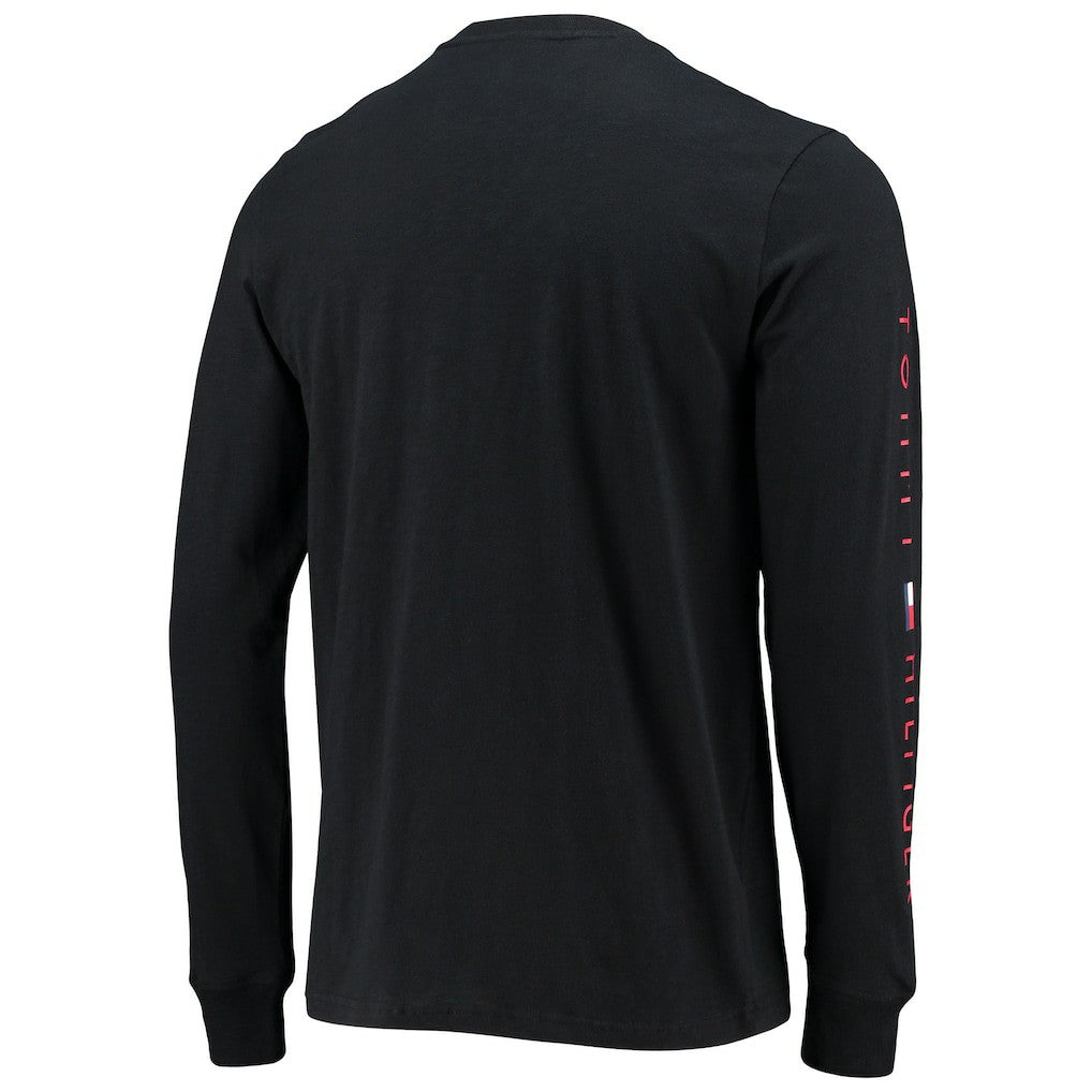 New Orleans Saints Tommy Hilfiger Peter Long Sleeve T-Shirt - Black - NFL