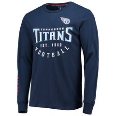 Tennessee Titans Tommy Hilfiger Peter Long Sleeve T-Shirt - Navy - NFL