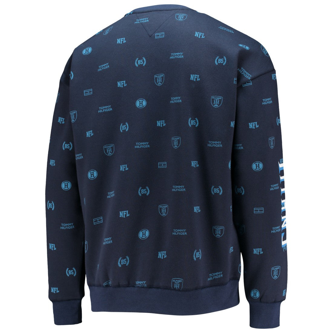 Tennessee Titans Tommy Hilfiger Reid Graphic Pullover Sweatshirt - Navy - NFL