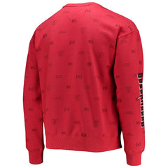 Atlanta Falcons Tommy Hilfiger Reid Graphic Pullover Sweatshirt - Red - NFL