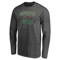 Minnesota Wild Victory Arch Long Sleeve T-Shirt - Charcoal | NHL online