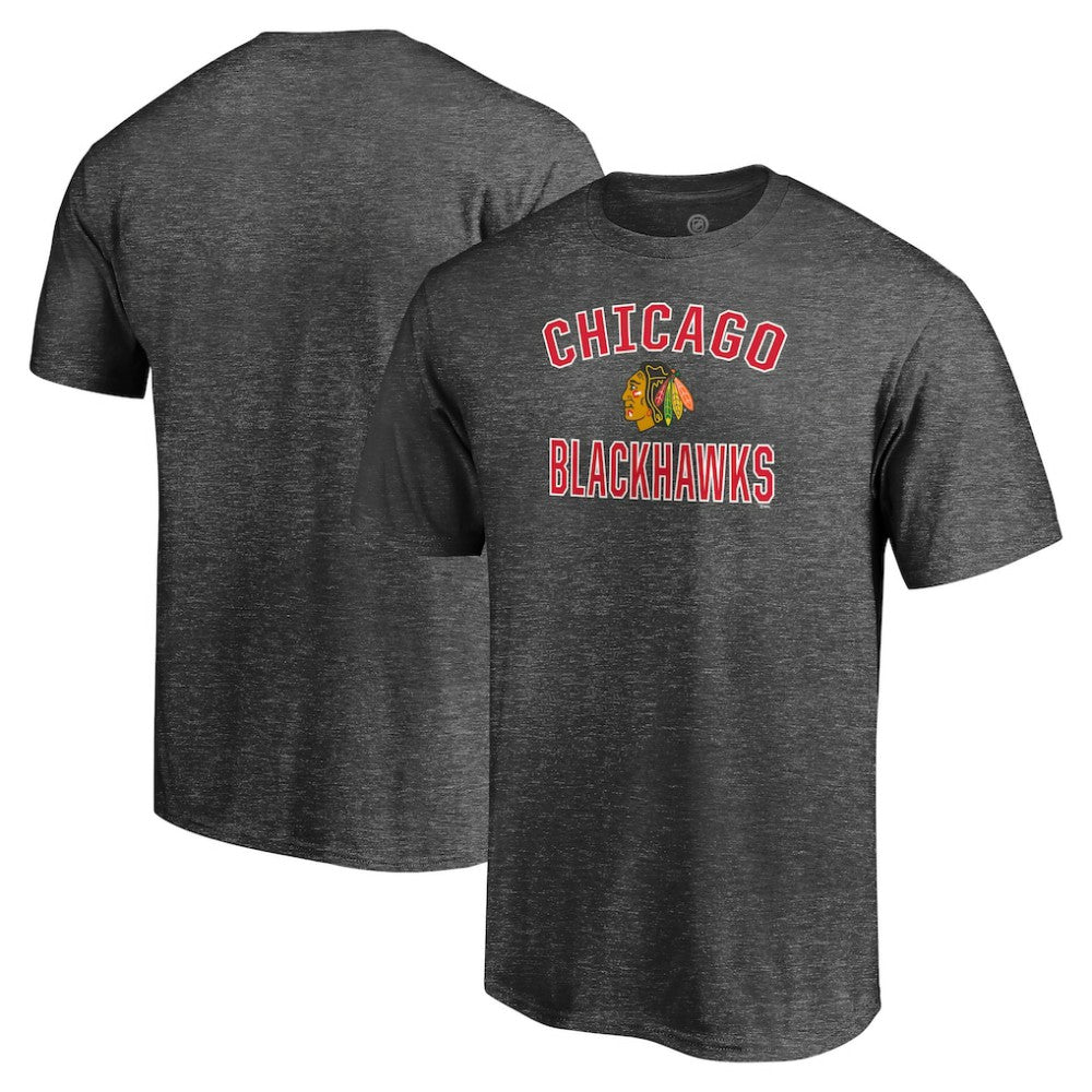 Chicago Blackhawks Victory Arch Team T-Shirt - Charcoal | NHL on sale