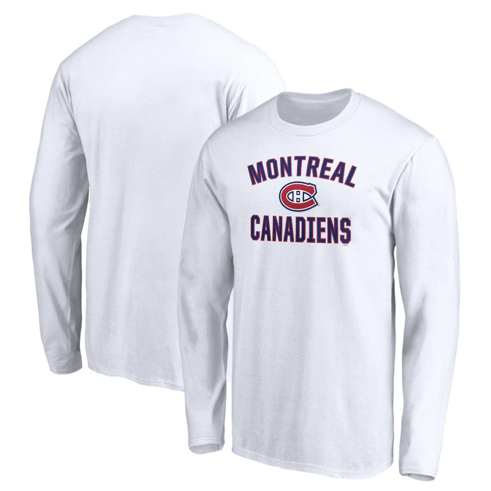 Montreal Canadiens Victory Arch Long Sleeve T-Shirt - White | NHL on sale