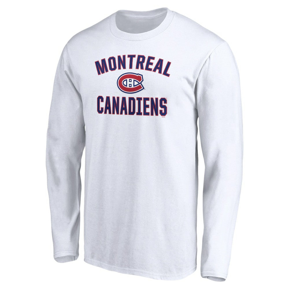 Montreal Canadiens Victory Arch Long Sleeve T-Shirt - White | NHL on sale