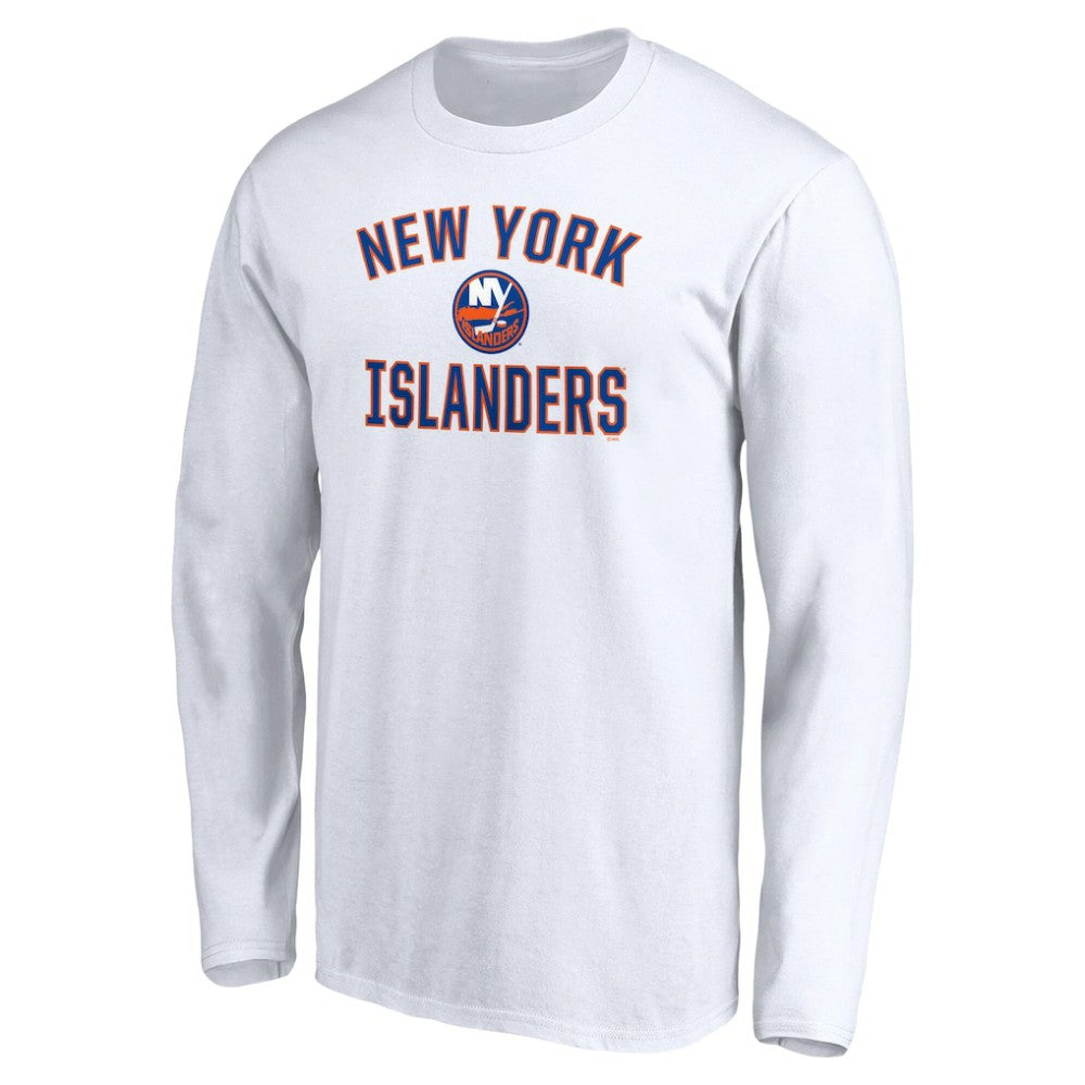 New York Islanders Victory Arch Long Sleeve T-Shirt - White | NHL on sale
