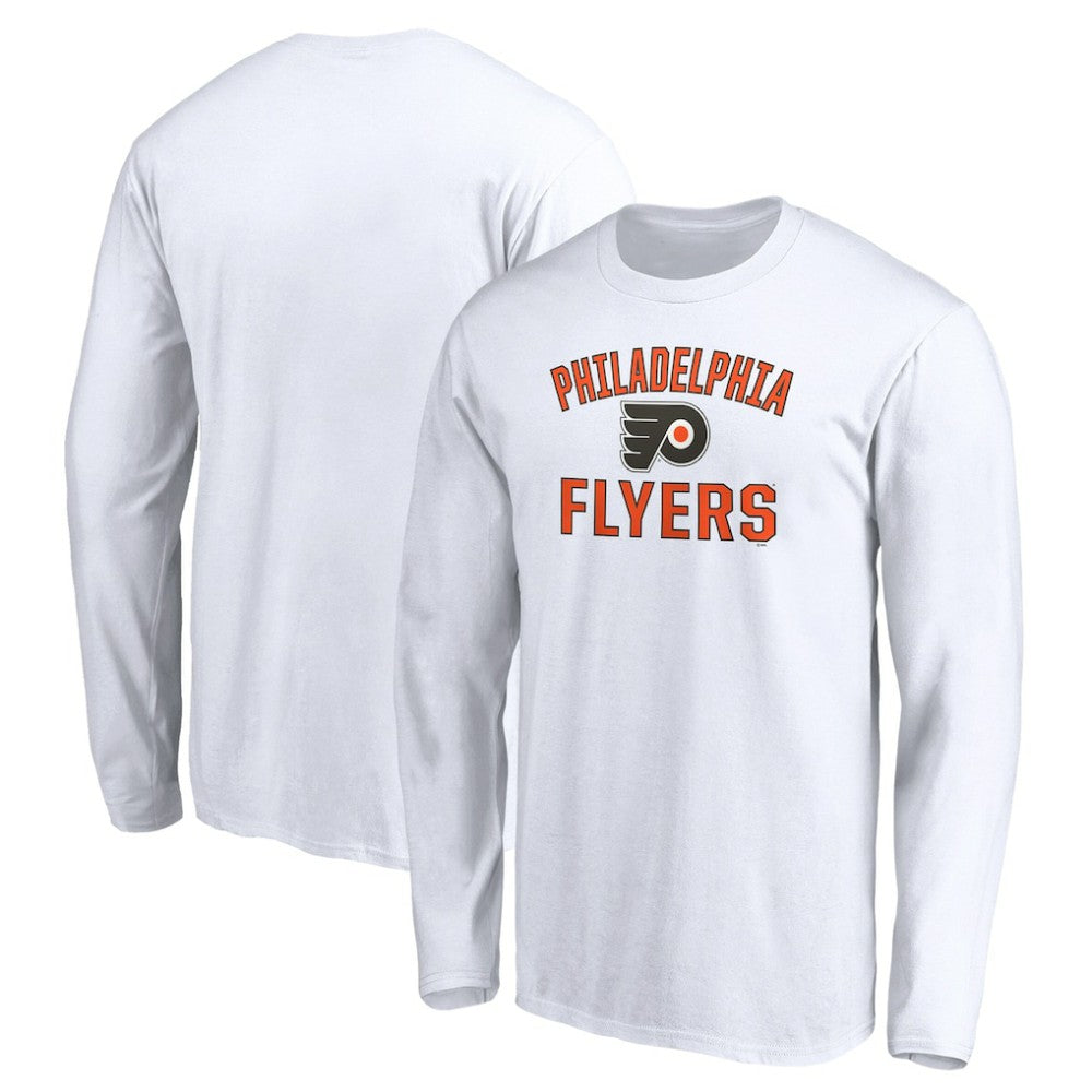 Philadelphia Flyers Victory Arch Long Sleeve T-Shirt - White | NHL near me