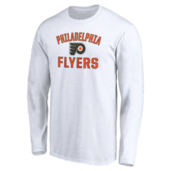 Philadelphia Flyers Victory Arch Long Sleeve T-Shirt - White | NHL near me