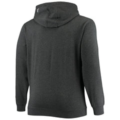 Cleveland Browns New Era Big & Tall Primary Logo Pullover Hoodie - Charcoal - NFL