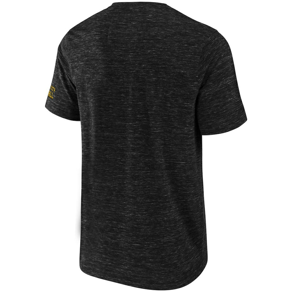 Pittsburgh Steelers NFL x Darius Rucker Collection Slub Henley T-Shirt - Black - Fanatics