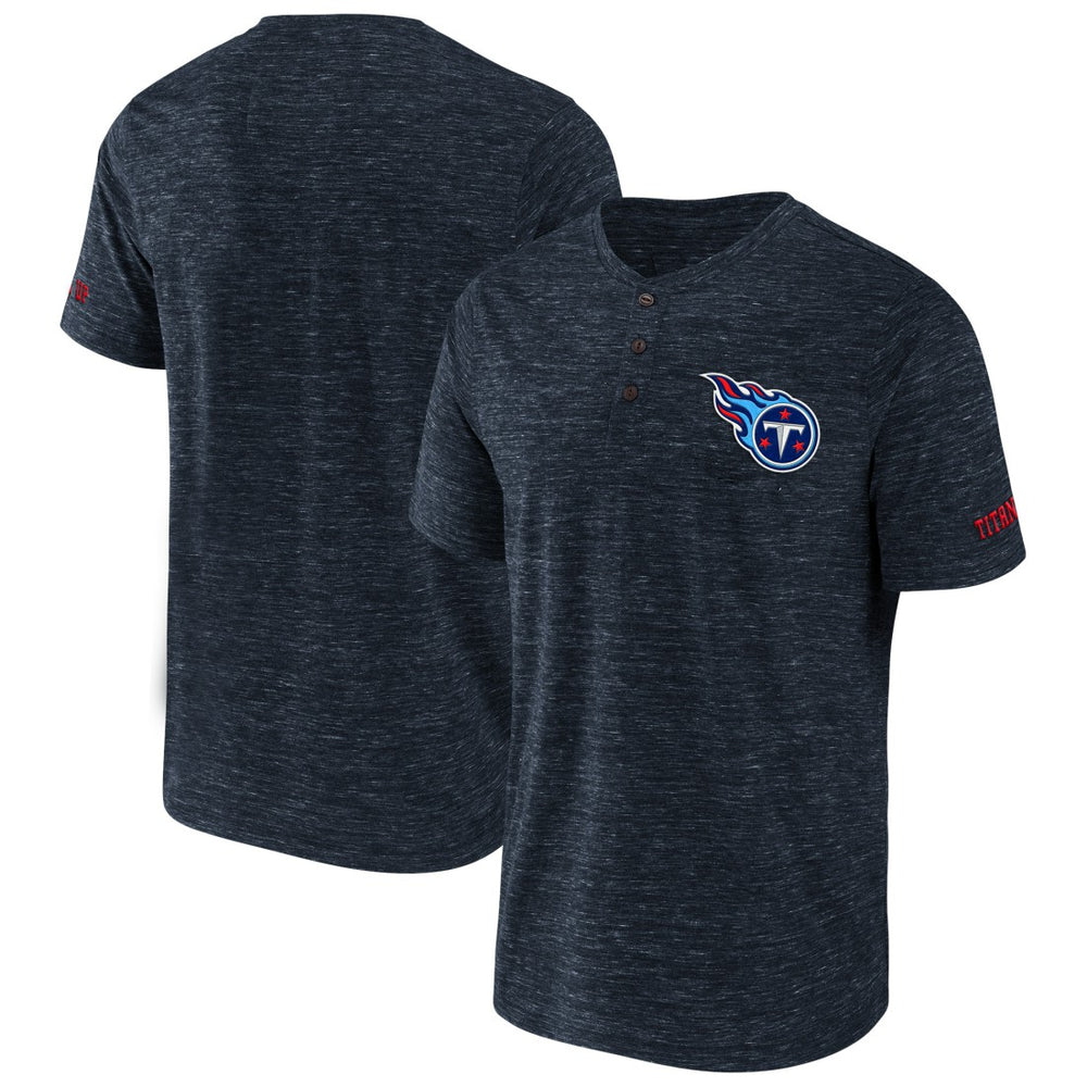 Tennessee Titans NFL x Darius Rucker Collection Slub Henley T-Shirt - Navy - Fanatics