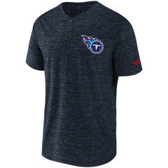 Tennessee Titans NFL x Darius Rucker Collection Slub Henley T-Shirt - Navy - Fanatics