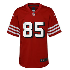 George Kittle San Francisco 49ers Youth Game Jersey - Scarlet - Nike
